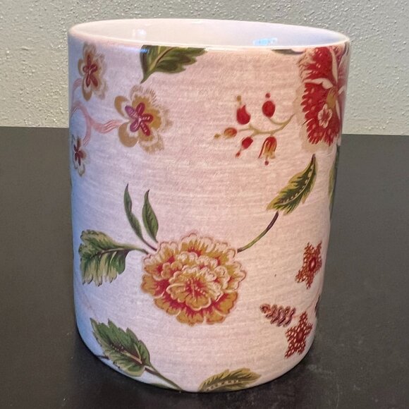 Vtg Lang PARADISE VINE Mug ~ Colonial Williamsburg Foundation ~ Textile Artwork - Picture 8 of 15